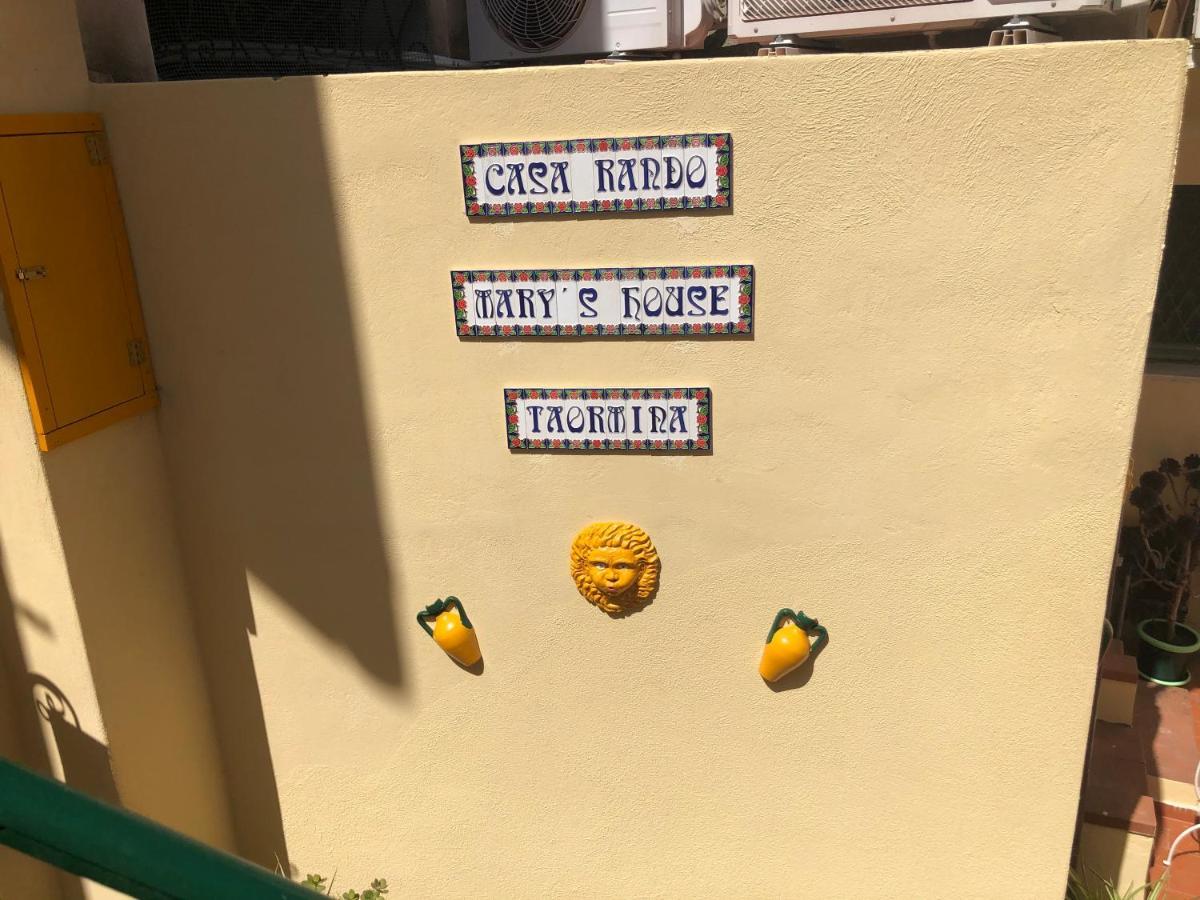 شقة Casa Rando Mary'S House تاورمينا المظهر الخارجي الصورة